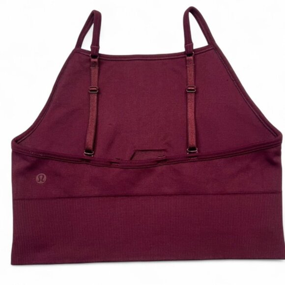 Lululemon Ebb To Street Bra Long- Color: LineDark Adobe - Picture 5 of 7